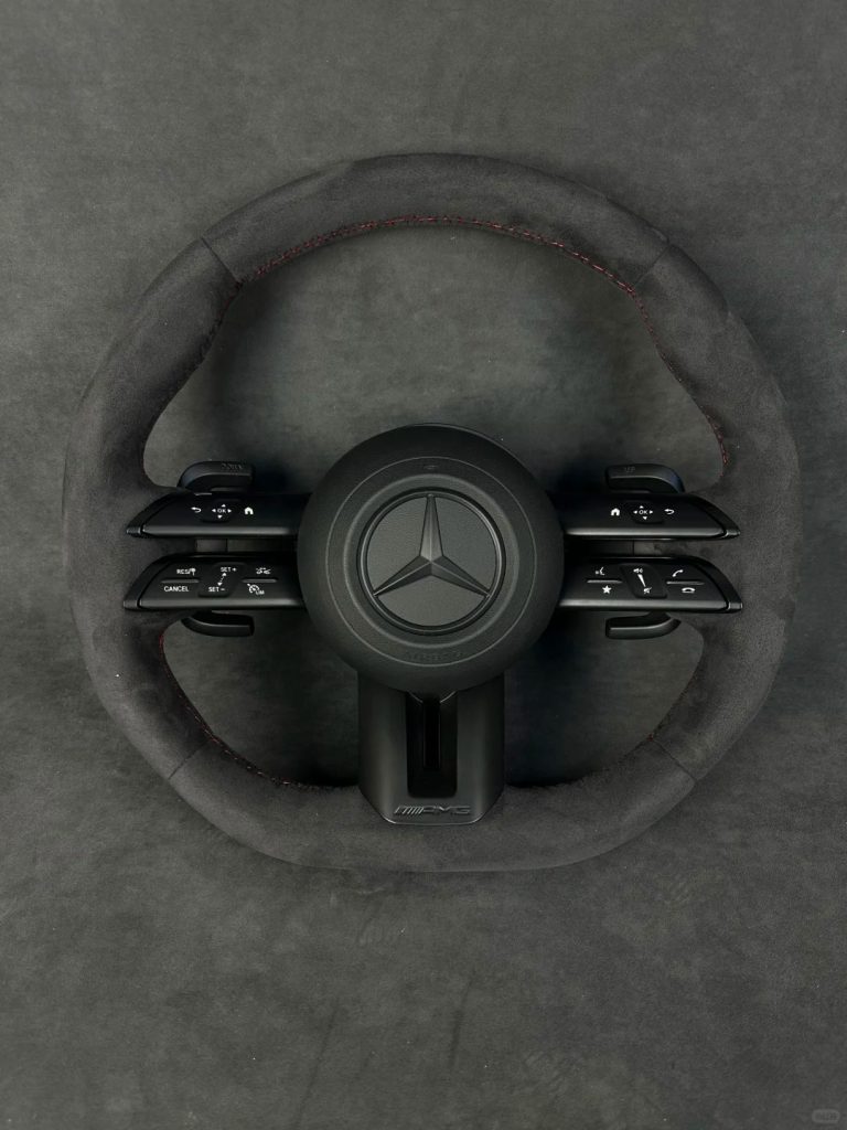 Mercedes-Benz Alcantara Custom Steering Wheel